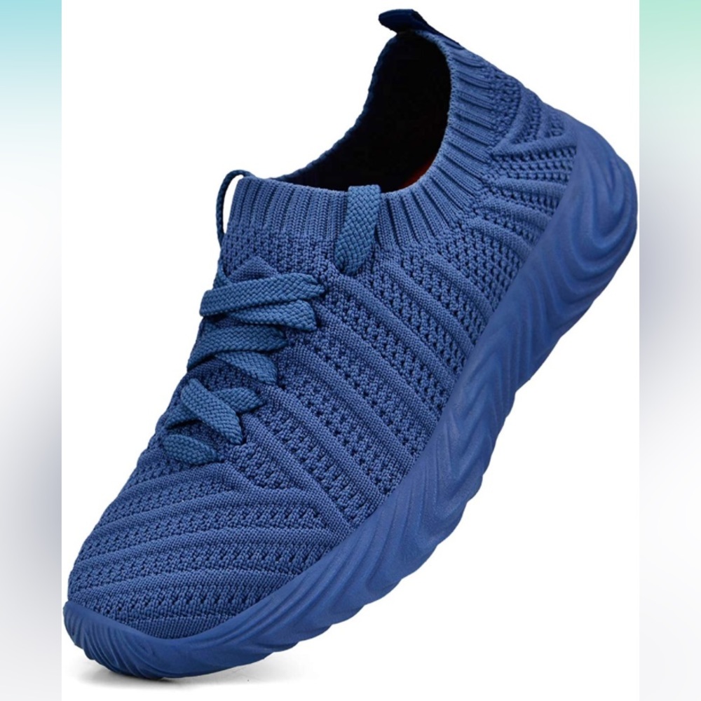 NEW Kids Flexible Blue Sneakers, 2